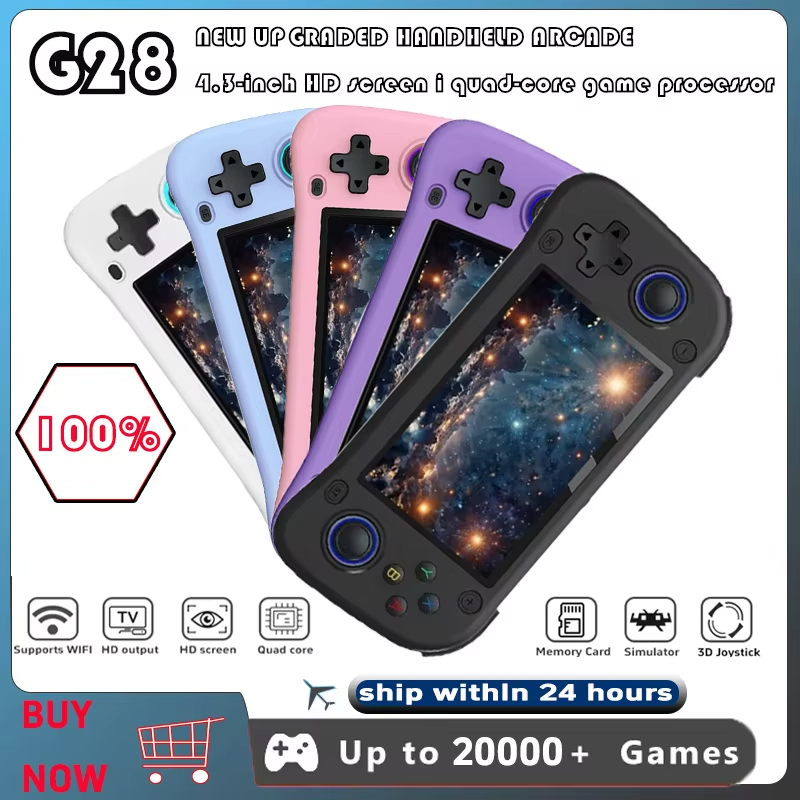 Retro Gaming Console Handheld - G28 Retro Handheld Video Game Console