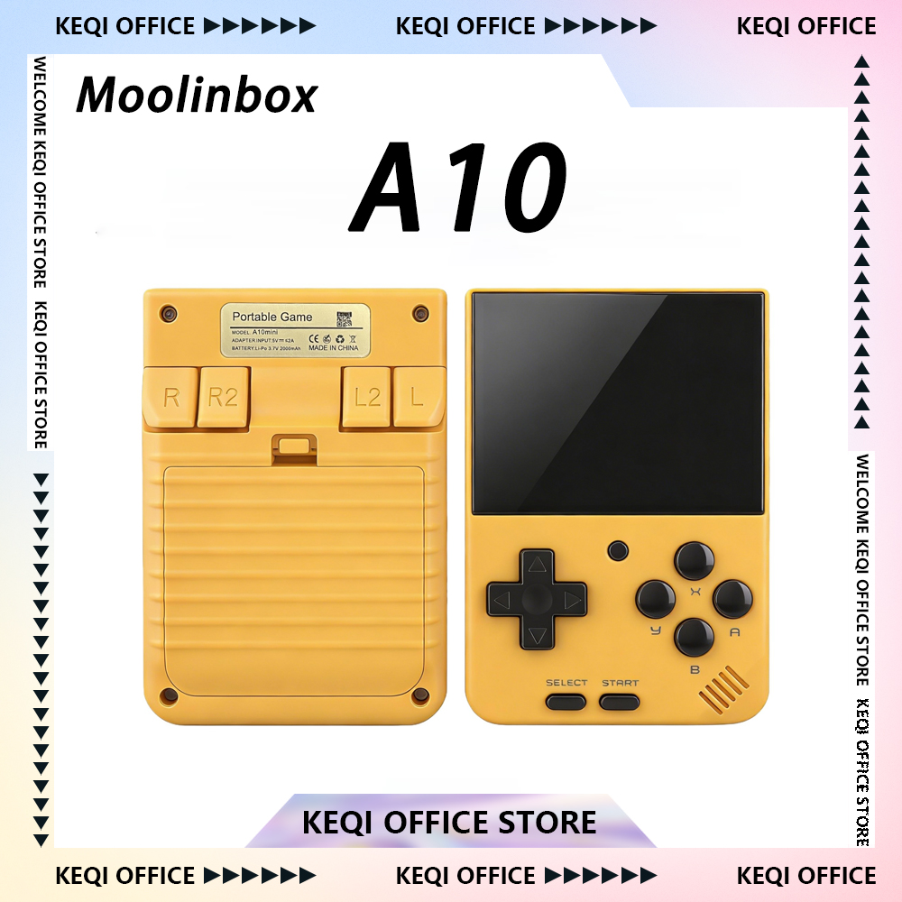Retro Gaming Console Handheld - Moolinbox A10 Mini Retro Open Source