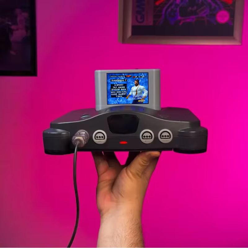 Retro Gaming Accessories - Pico N64 Cart Retro Game cartridges