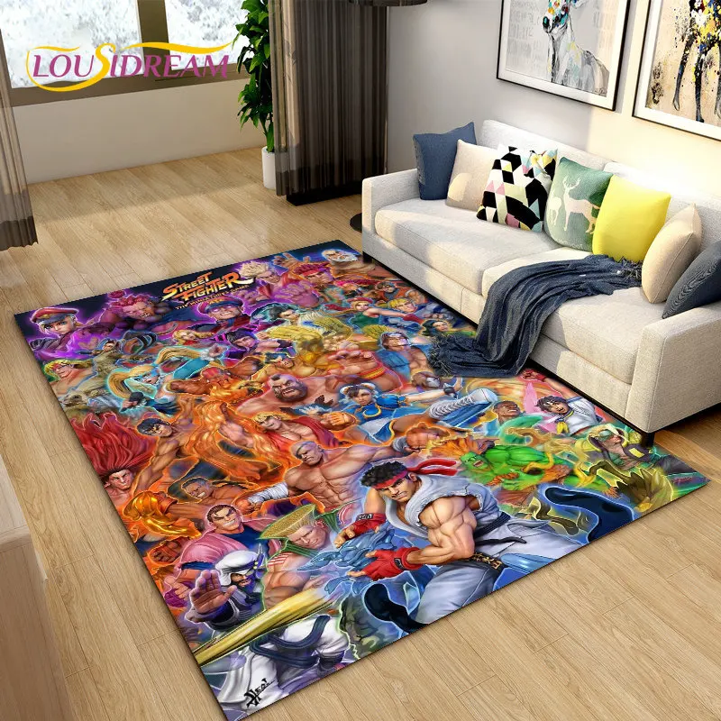 Retro Gaming Accessories - Retro Game Street Fighter Gamer Area