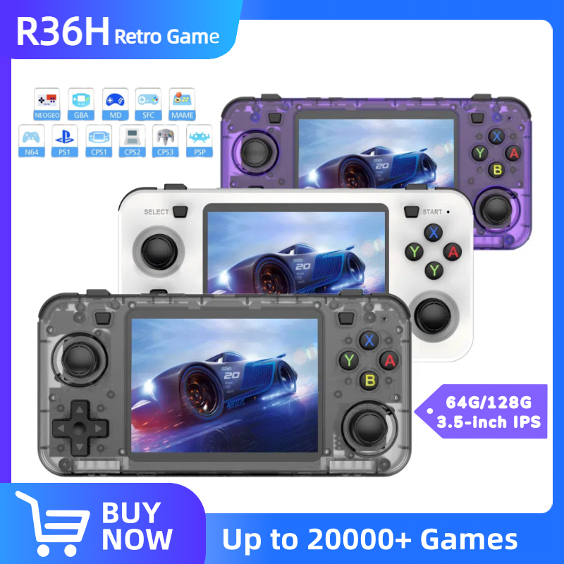 Retro Gaming Console Handheld - R36H Retro Handheld Video Game Console