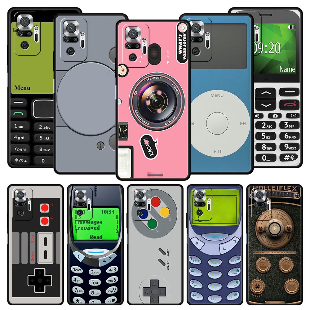 Retro Gaming On Phone - Retro Camera Games Tape Cassette Phone