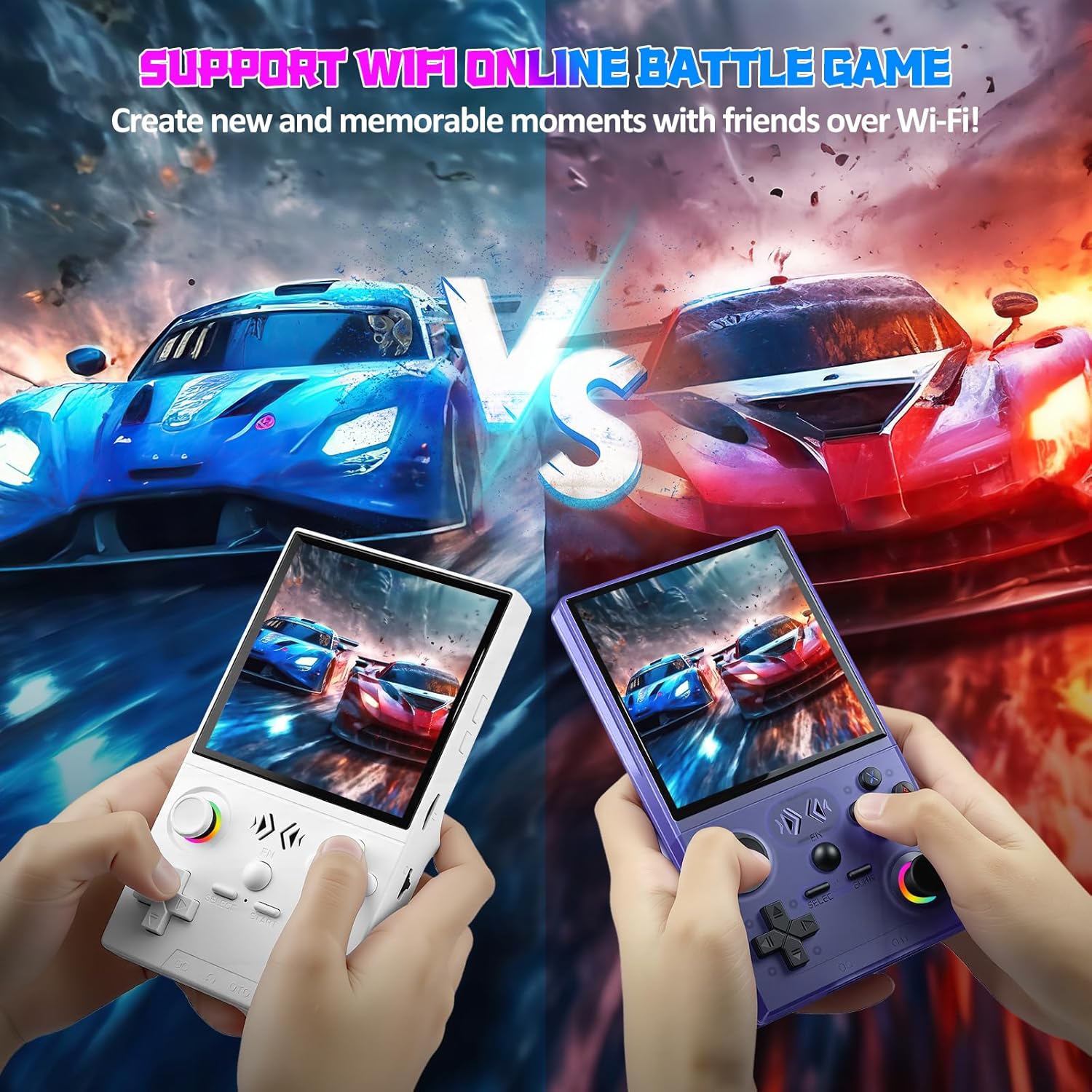 FLLBW XF40V Retro Handheld Gam - Retro Gaming Console Handheld 评论和价格