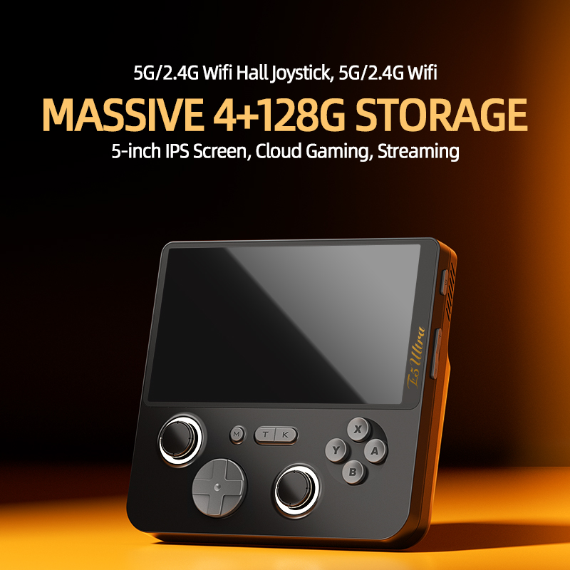 GAMEMT E5 Ultra 4+128GB 5.0-In - Retro X8 Gaming Console 评论和价格