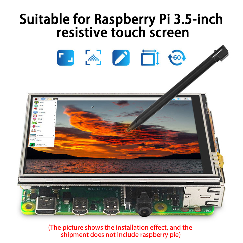 3.5 Inch TFT Touch Screen for  - Retro Gaming On Raspberry Pi 评论和价格
