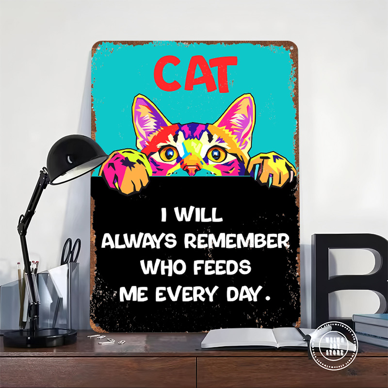 Cat Art With Funny Quote Print - Retro Gaming Quotes 评论和价格