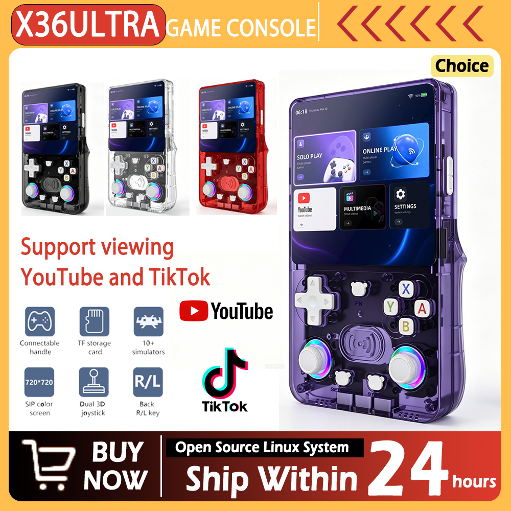 New X36 ultra retro handheld g - Retro Gaming Console Handheld 评论和价格