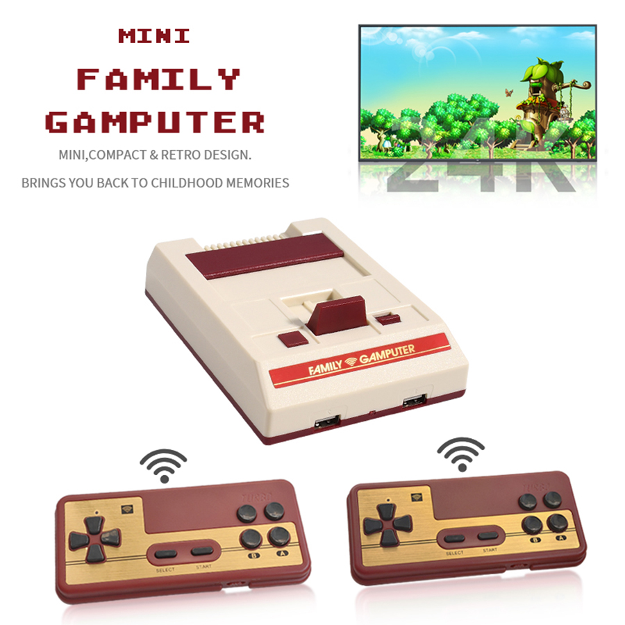 New FC 4K HD Game Stick Mini T - Retro Gaming Console Handheld 评论和价格