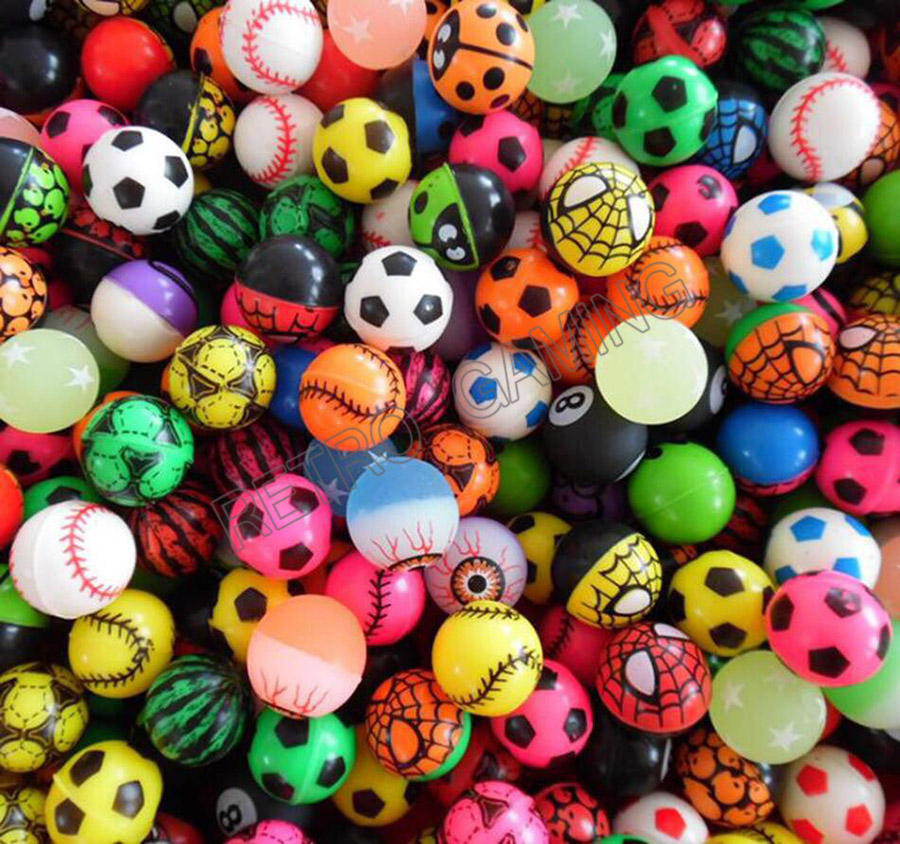 100pcs/lot Funny Toy Balls Mix - Retro Gaming Shop 评论和价格