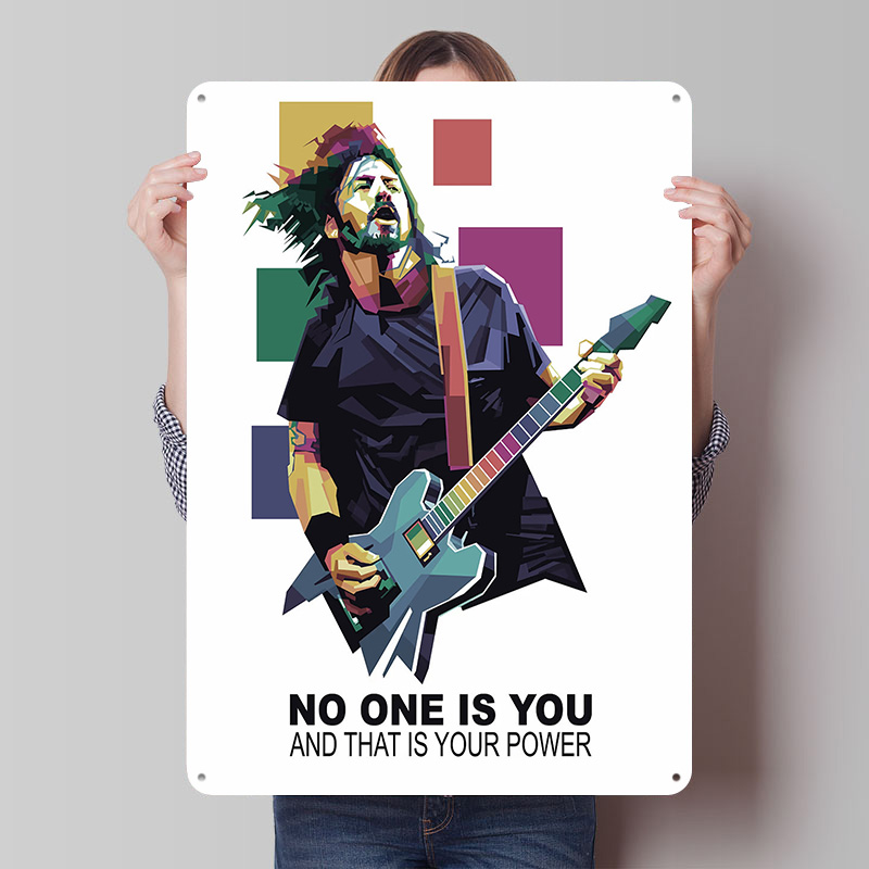 Rockstar Quotes Printed Poster - Retro Gaming Quotes 评论和价格