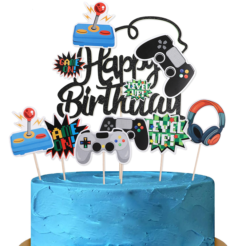 13Pcs Video Retro Game Cake To - Game Retro Gaming 评论和价格