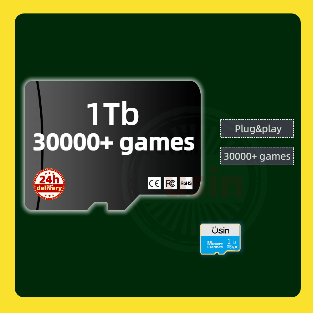 Game Card For Miyoo Flip 30000 - Retro Gaming Console Handheld 评论和价格