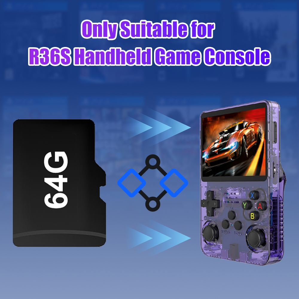64G Game TF Card for R36S Vide - Retro Gaming Console Handheld 评论和价格