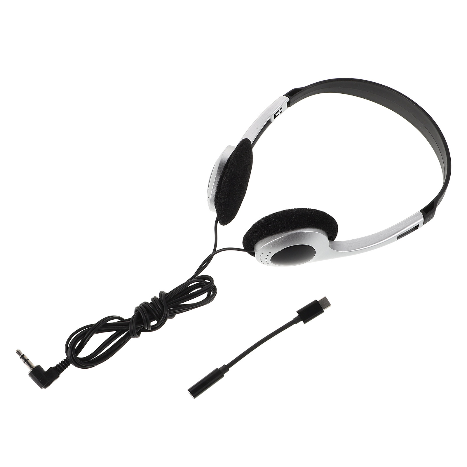 Retro Silver on Ear Headphones - Retro Gaming On Phone 评论和价格
