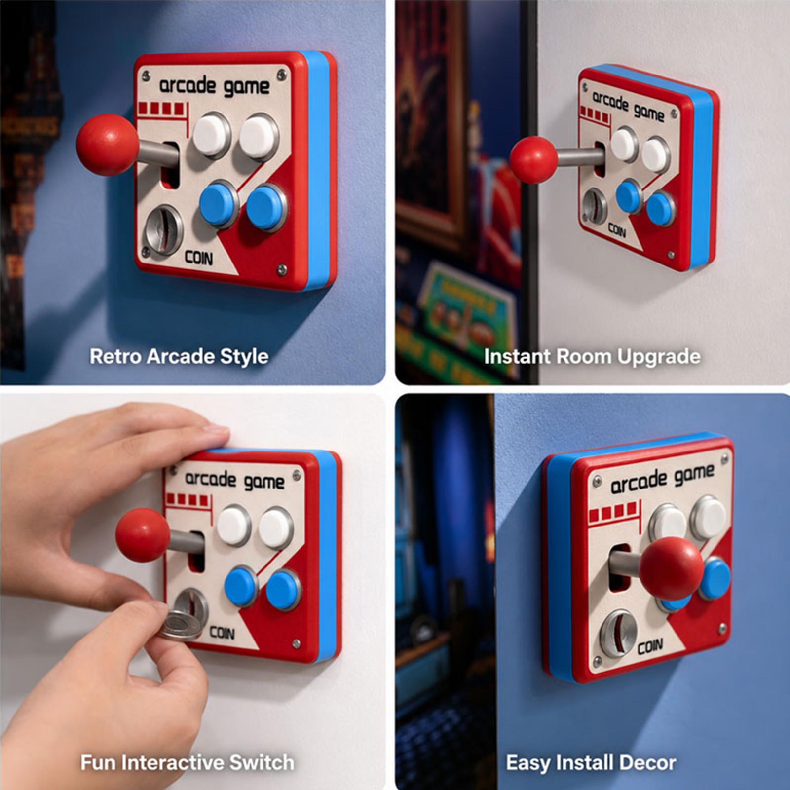 Creative Retro Arcade Game Lig - Game Retro Gaming 评论和价格