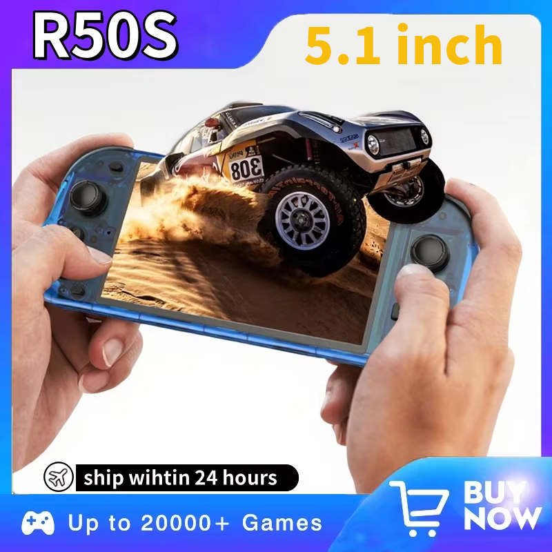 5.1inch New R50S Retro Handhel - Retro Gaming Console Handheld 评论和价格