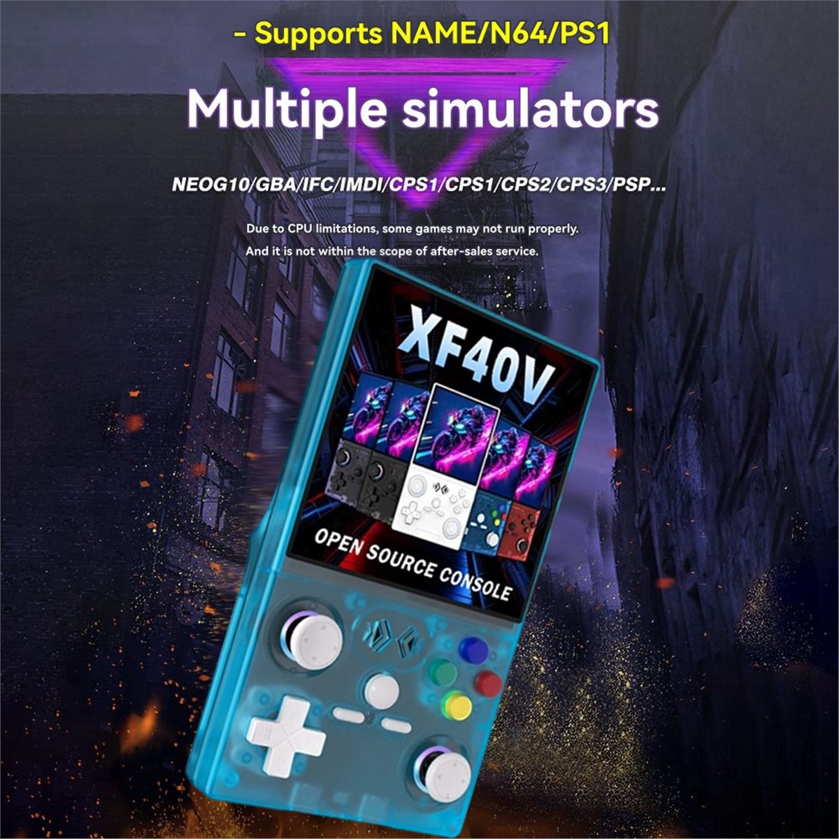A86G NEW XF40V Retro Handheld  - Retro Gaming Console Handheld 评论和价格