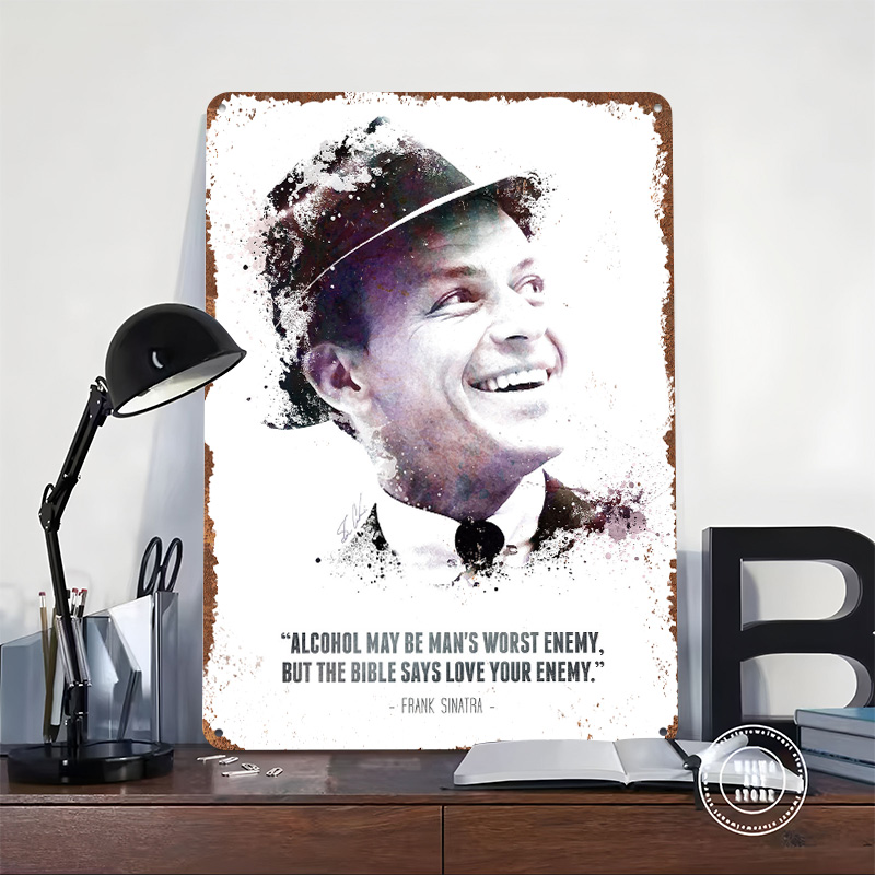 Frank Sinatra and His Quote. M - Retro Gaming Quotes 评论和价格