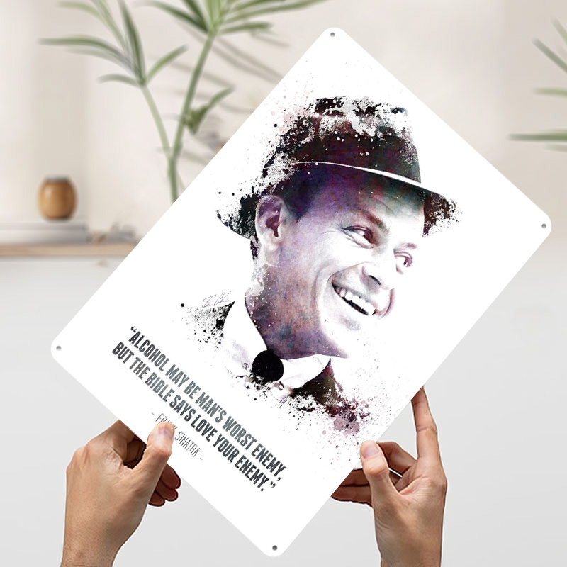 Frank Sinatra and His Quote. M - Retro Gaming Quotes 评论和价格