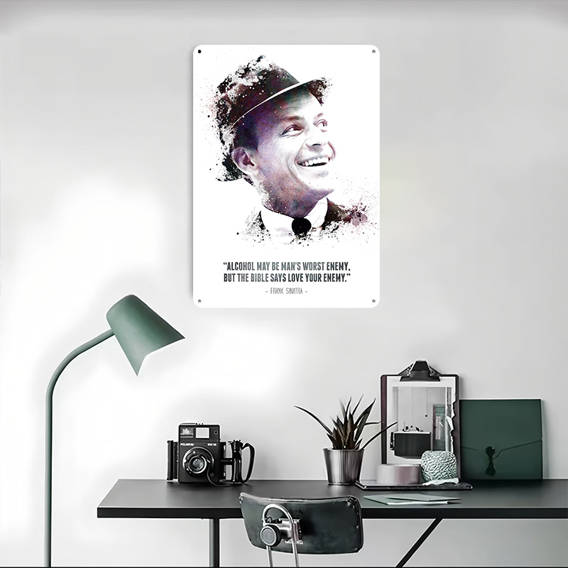 Frank Sinatra and His Quote. M - Retro Gaming Quotes 评论和价格